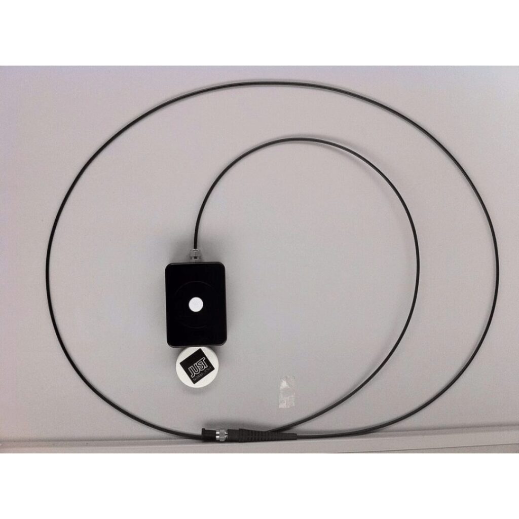 GL OPTI PROBE 1.1.10 Illuminance Usage

Submersible probe for measuring irradiance and brightness underwater. The kit comes with a GL SPECTIS 1.0 series spectrometer adaptor with a coder, polymer fiber optics, and a measuring probe. The only range in which the set can be spectrally calibrated is over 400 nm. N.A. equals 0.22.
The GL OPTI PROBE calculates optical quantities of illuminance [lx] or PAR energy [W/m2], which represent the amount of light flux incident upon a surface per unit area.